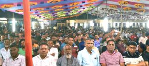 শার্শার চালিতাবাড়িয়ায় বিএনপির কর্মী সমাবেশে সাধারণ মানুষের ঢল
